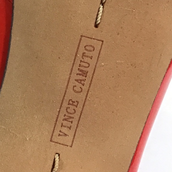 Vince Camuto Red Slingback Sandals - Picture 10 of 14